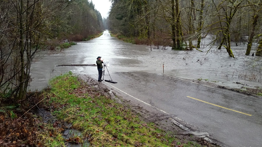 VIDEO of the floodswollen Elwha River in Olympic National Park