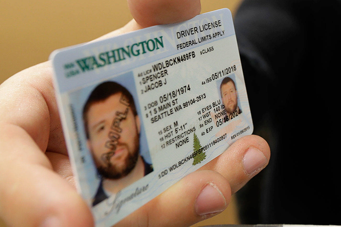 Changes coming to standard Washington licenses, IDs Peninsula Daily News