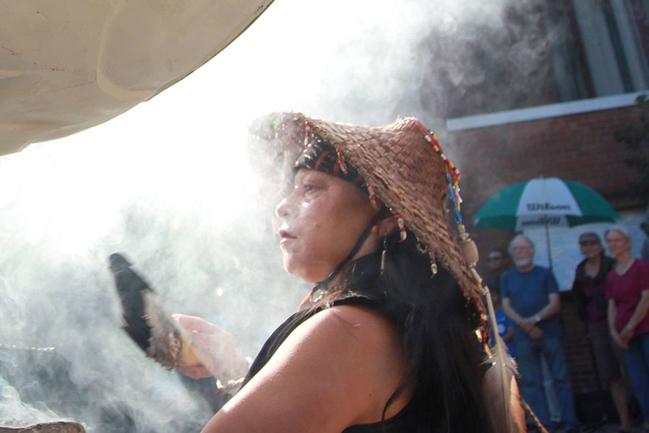 Lummi Nation takes totem on protest against fossil fuel projects