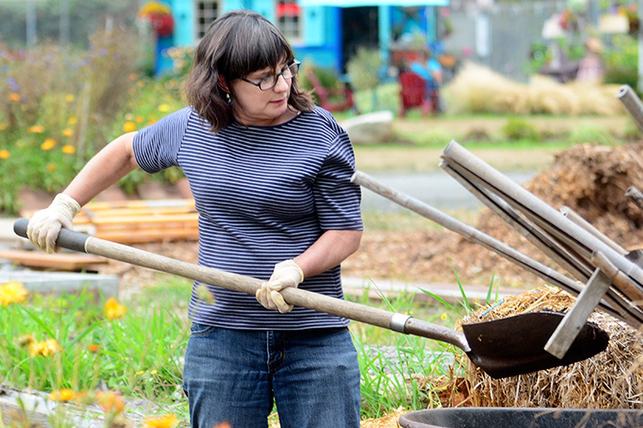 Windmill goes up in Q Gardens in Quilcene as endeavor develops faster than expected