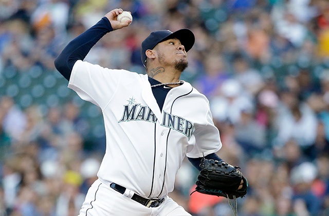 The Associated Press The Mariners are still in the playoff hunt despite a 15-16 record by starting pitchers Felix Hernandez, pictured, James Paxton and Taijuan Walker.