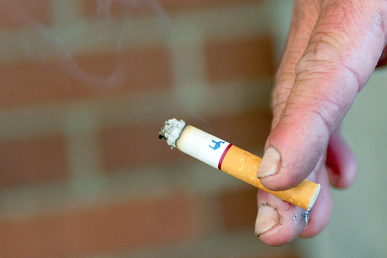 More than 40 percent of Clallam County’s retail outlets sampled for the Synar Report sold tobacco products to minors in 2015. (Jesse Major/Peninsula Daily News)