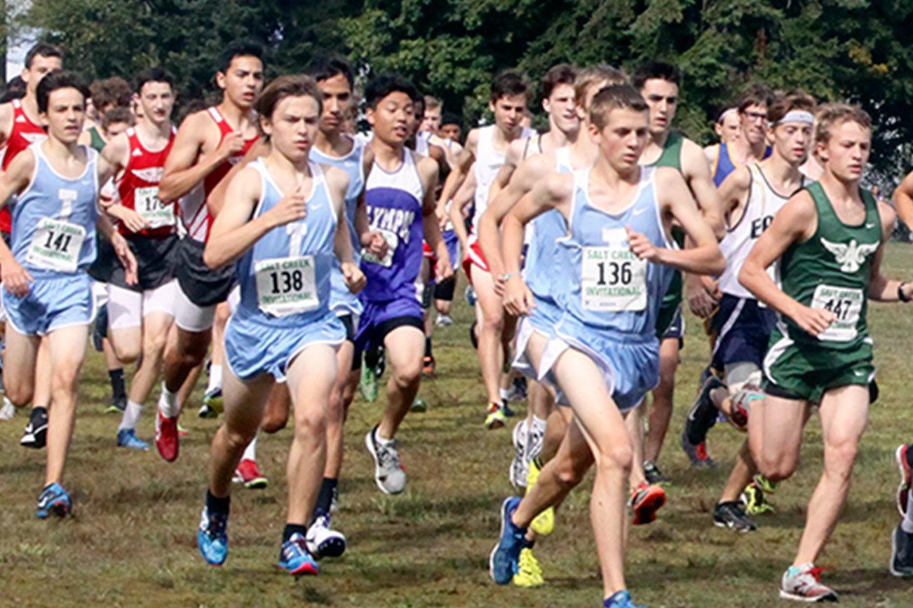 PREP CROSS COUNTRY: Visitors top Peninsula teams at Salt Creek run