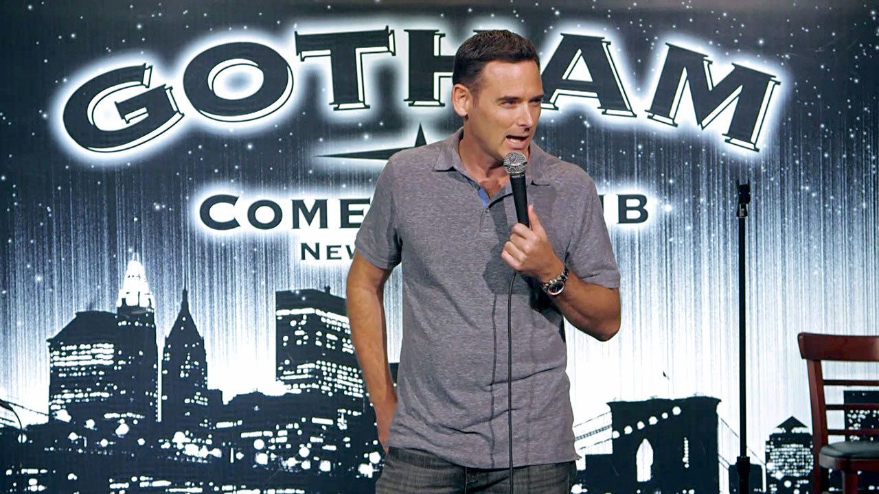 Comedian Andy Hendrickson, touring in support of his most recent comedy album, “Underachiever,” will perform a stand up routine tonight at Peninsula College. He is seen here performing at the Gotham Comedy Club in New York City. — Gotham Comedy Club.