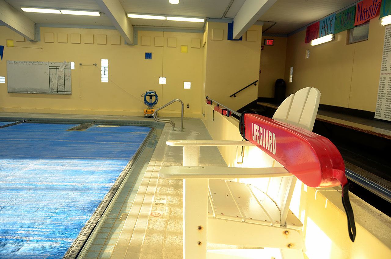 Mountain View Pool in Port Townsend opened this morning after repairs were made after a water storage tank valve failure caused damage to the boiler heating system. (Cydney McFarland/Peninsula Daily News)