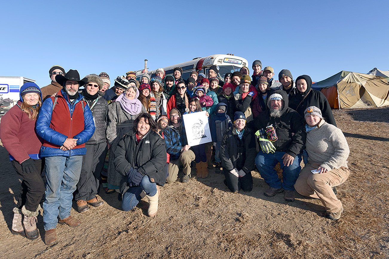 Report from Standing Rock: Group that visited from Port Townsend to present tales, photos