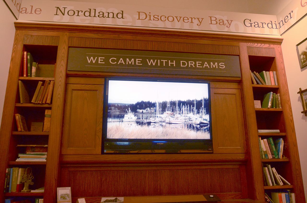 The “We Came with Dreams” video exhibit was recognized as the best in the state in 2011. (Cydney McFarland/Peninsula Daily News)