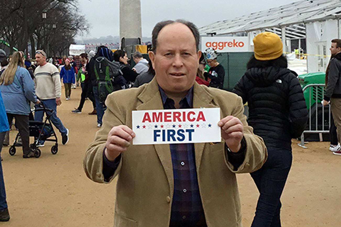 Trump doing well, says Port Angeles man who attended inauguration