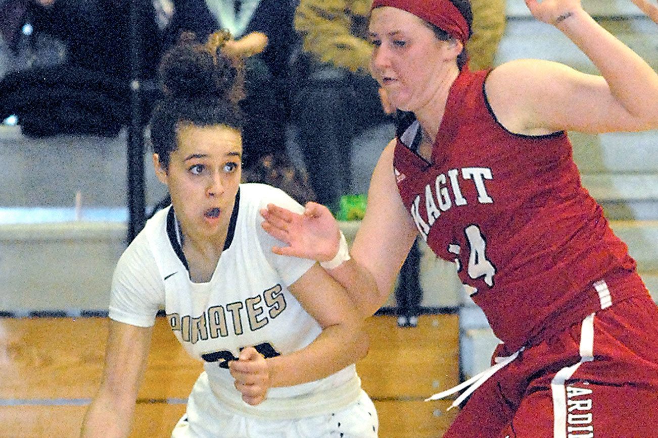 WOMEN’S BASKETBALL: Skagit topples shorthanded Peninsula