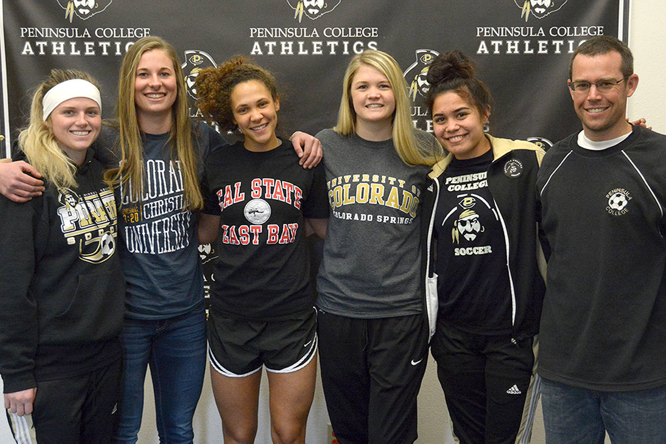 COLLEGE SOCCER: Peninsula women sign with four-year programs