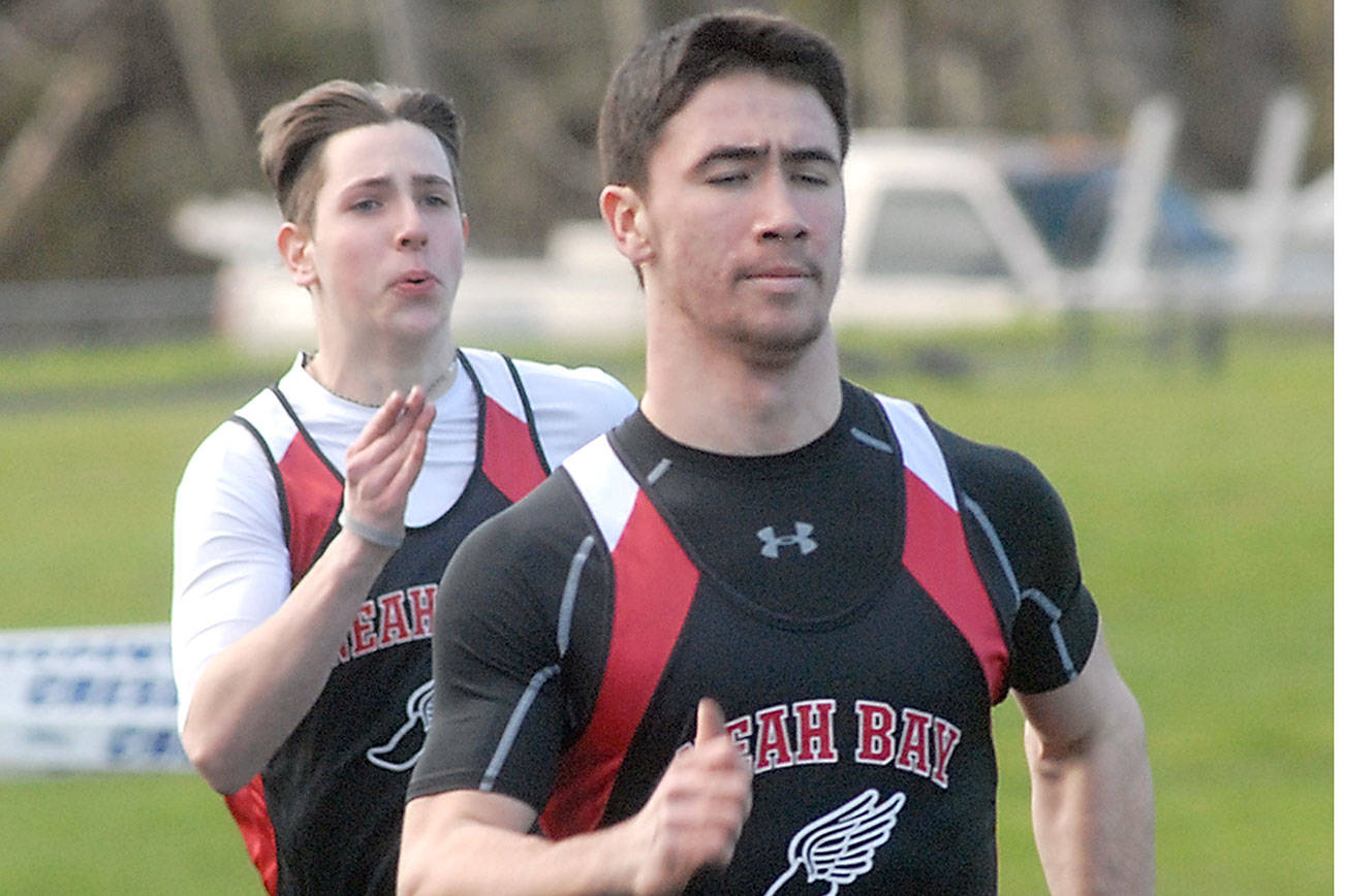 TRACK AND FIELD: Neah Bay boys, Clallam Bay girls breeze to victory