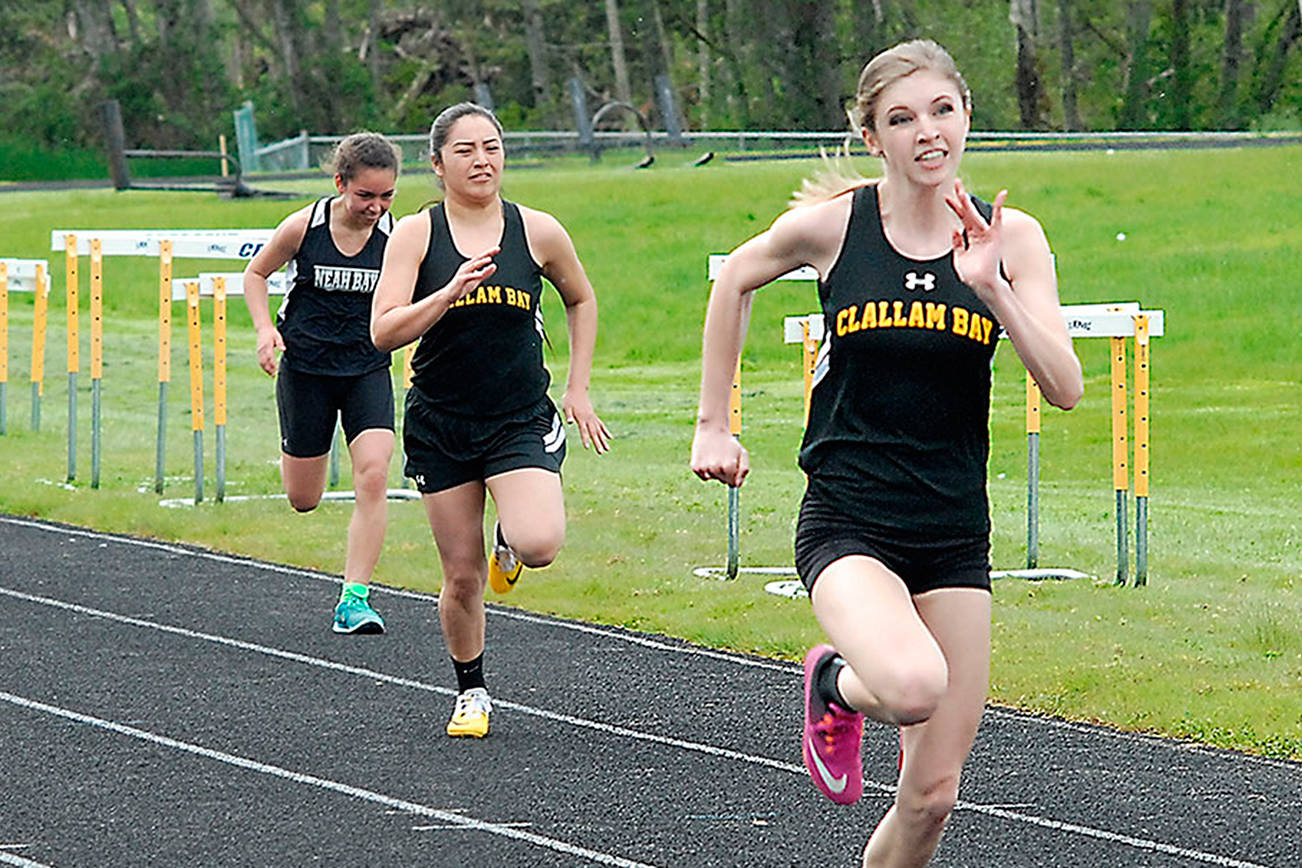 TRACK AND FIELD: Neah Bay boys, Clallam Bay girls win league titles
