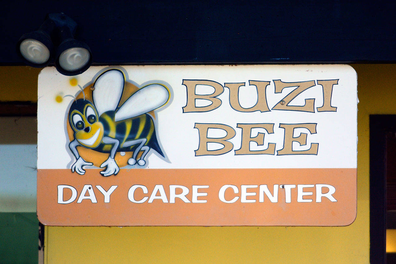 The state Department of Early Learning suspended and revoked Buzi Bees Daycare’s child care license, shutting down the day care Wednesday. (Jesse Major/Peninsula Daily News)