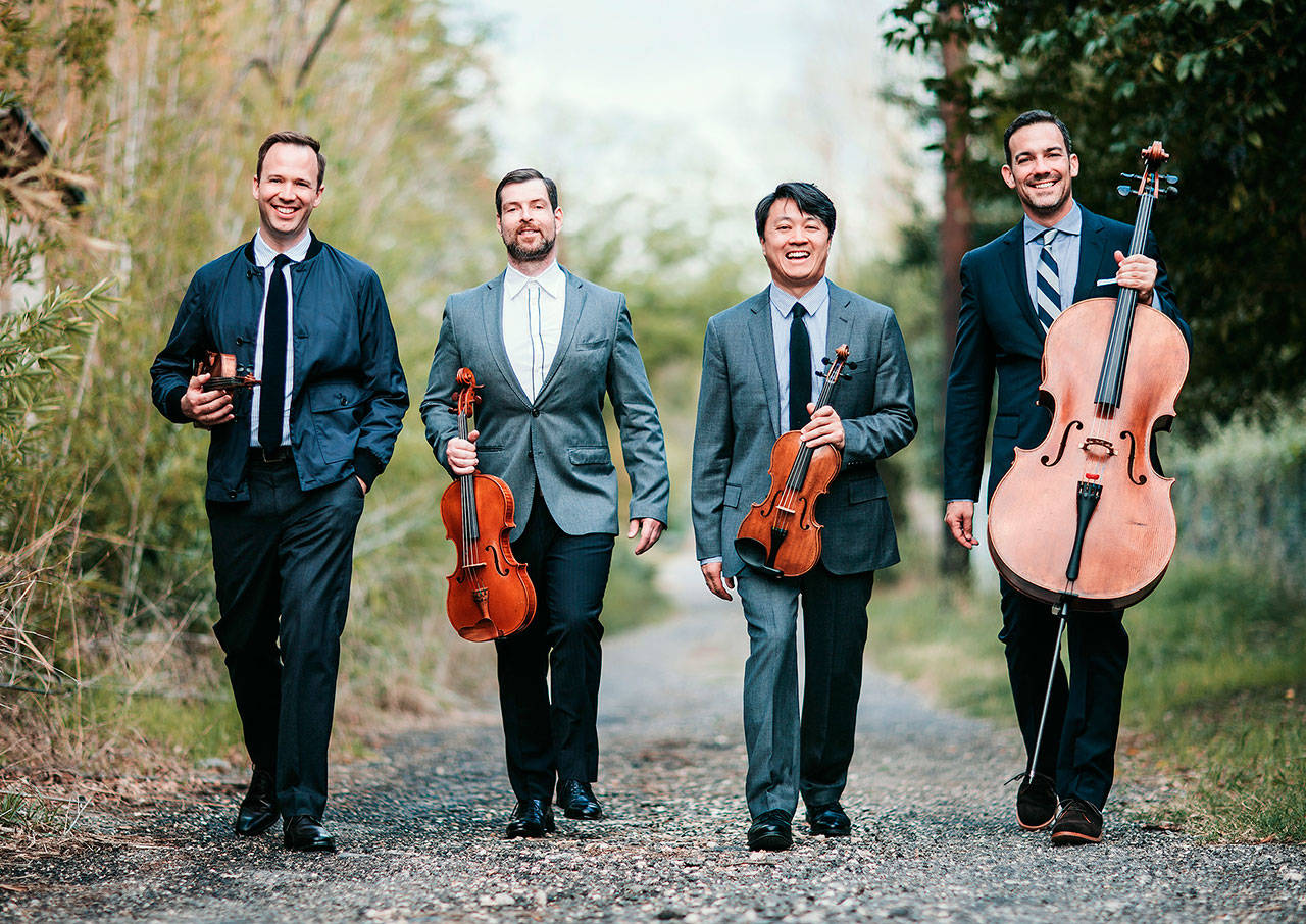 The Miró Quartet will perform in Port Townsend next week.