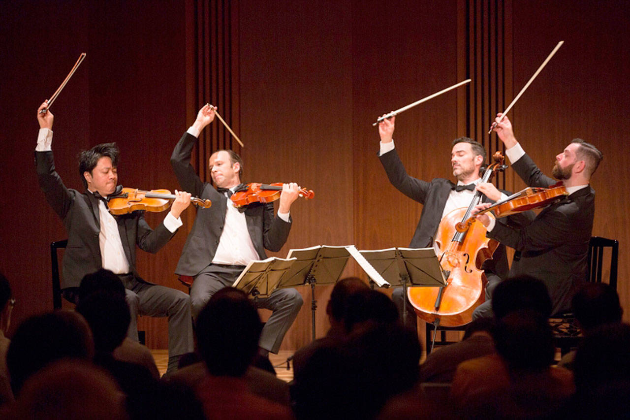 The Miro Quartet will perform in Port Townsend on Saturday at the Wheeler Theater.