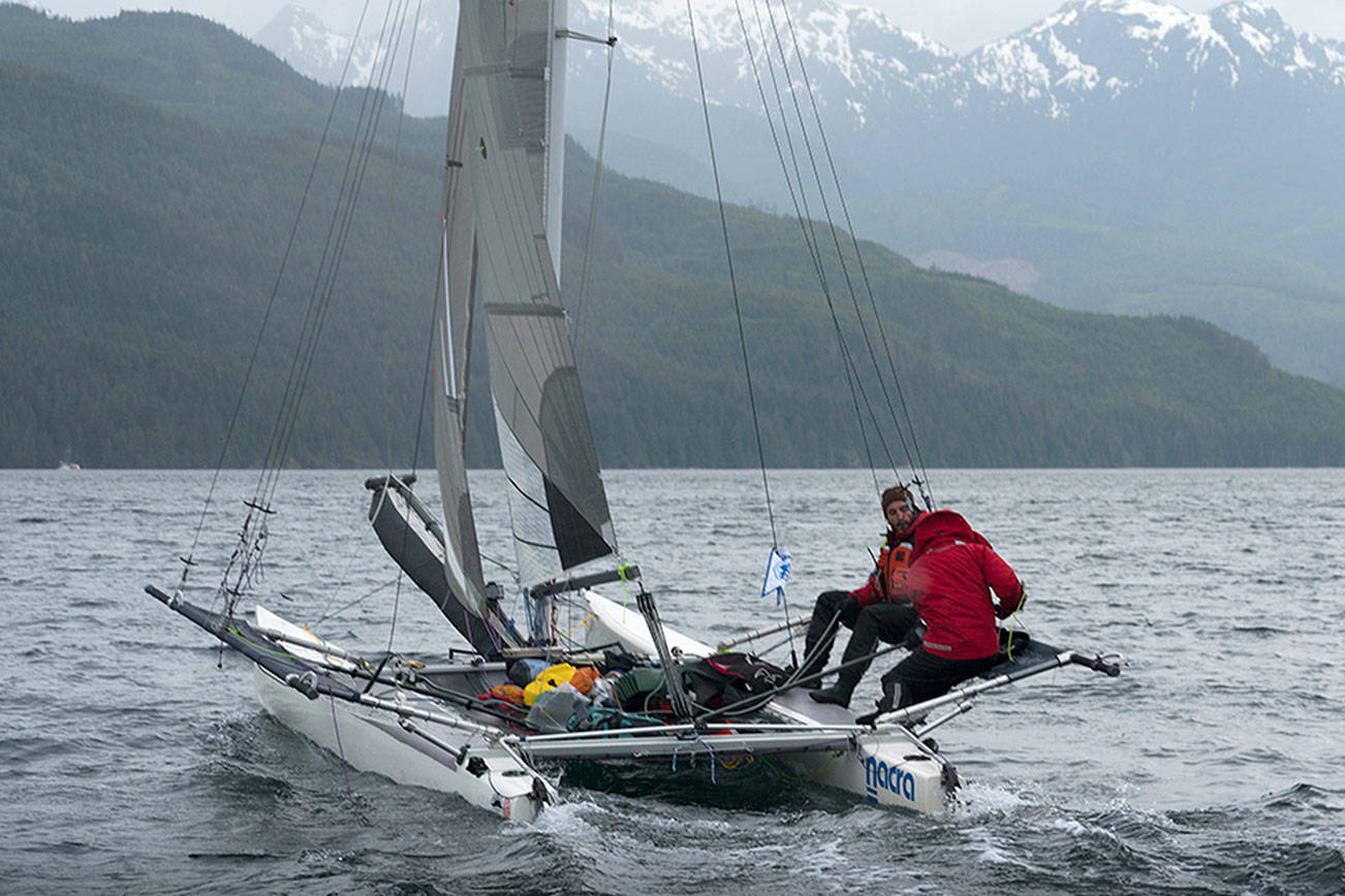 Team sells catamaran to maritime center after fourth-place finish in Race to Alaska