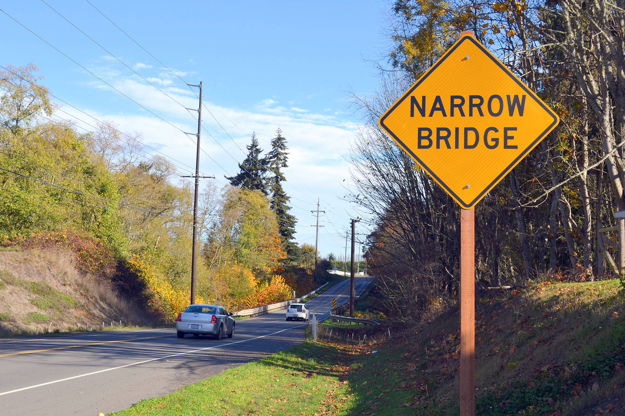 McDonald Creek Bridge likely will close July 5 for up to nine months as construction crews demolish the old bridge and install a new one. (Matthew Nash/Olympic Peninsula News Group)