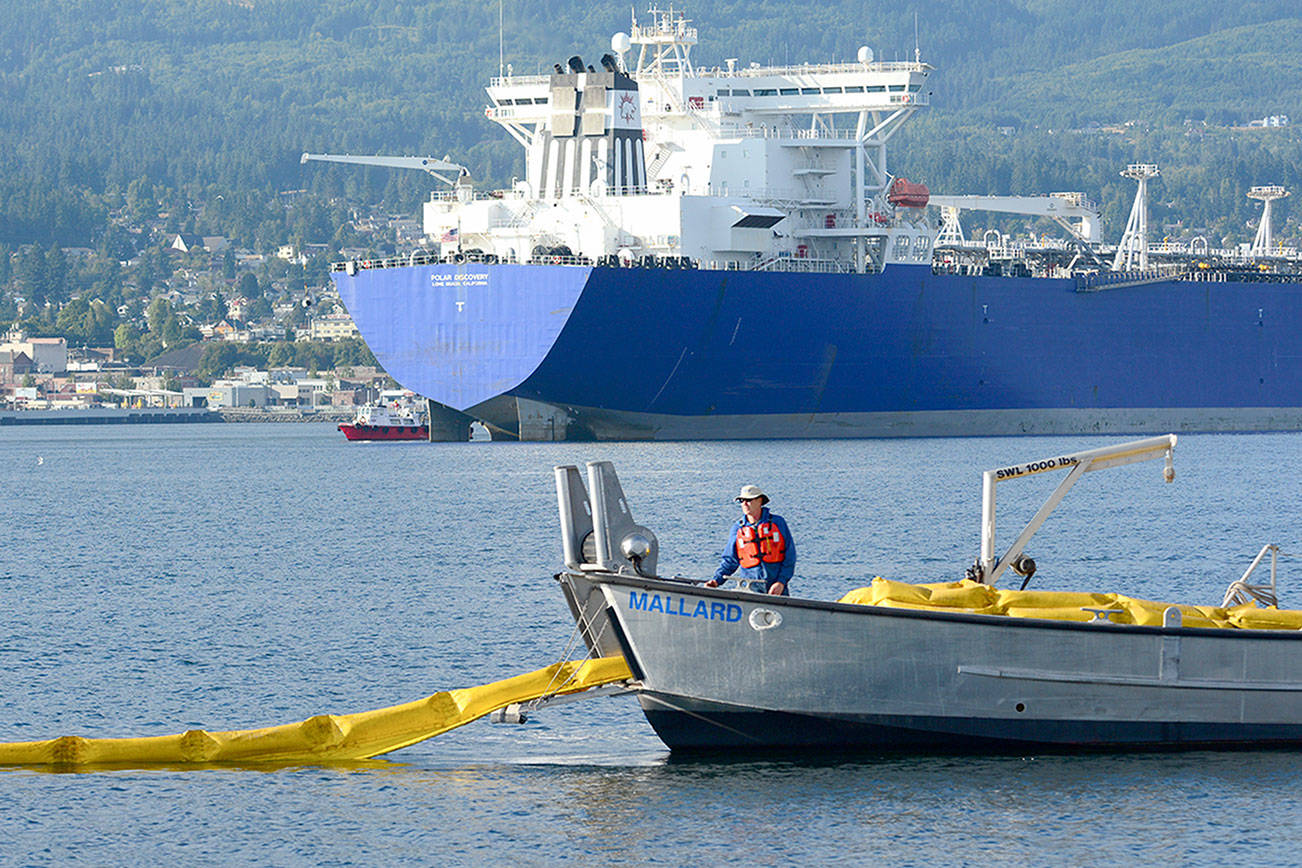 Port Angeles hosts oil spill training