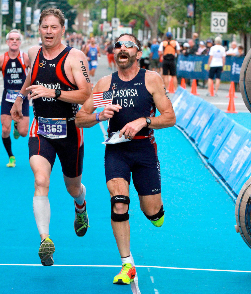 AREA SPORTS PA’s Lasorsa 12th in age group at World Duathlon