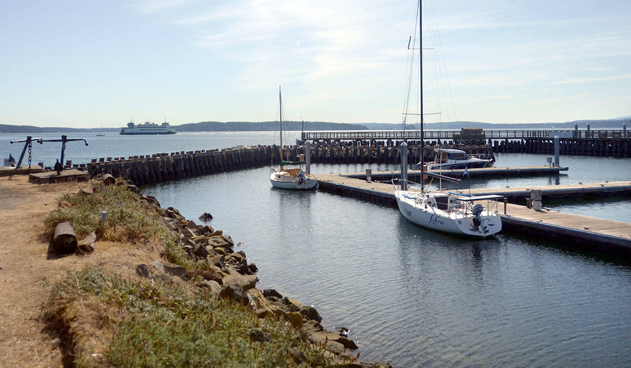 Port of Port Townsend commissioners have approved staff to proceed with issuing a bond to help fund the replacement of the Point Hudson south jetty. (Cydney McFarland/Peninsula Daily News)