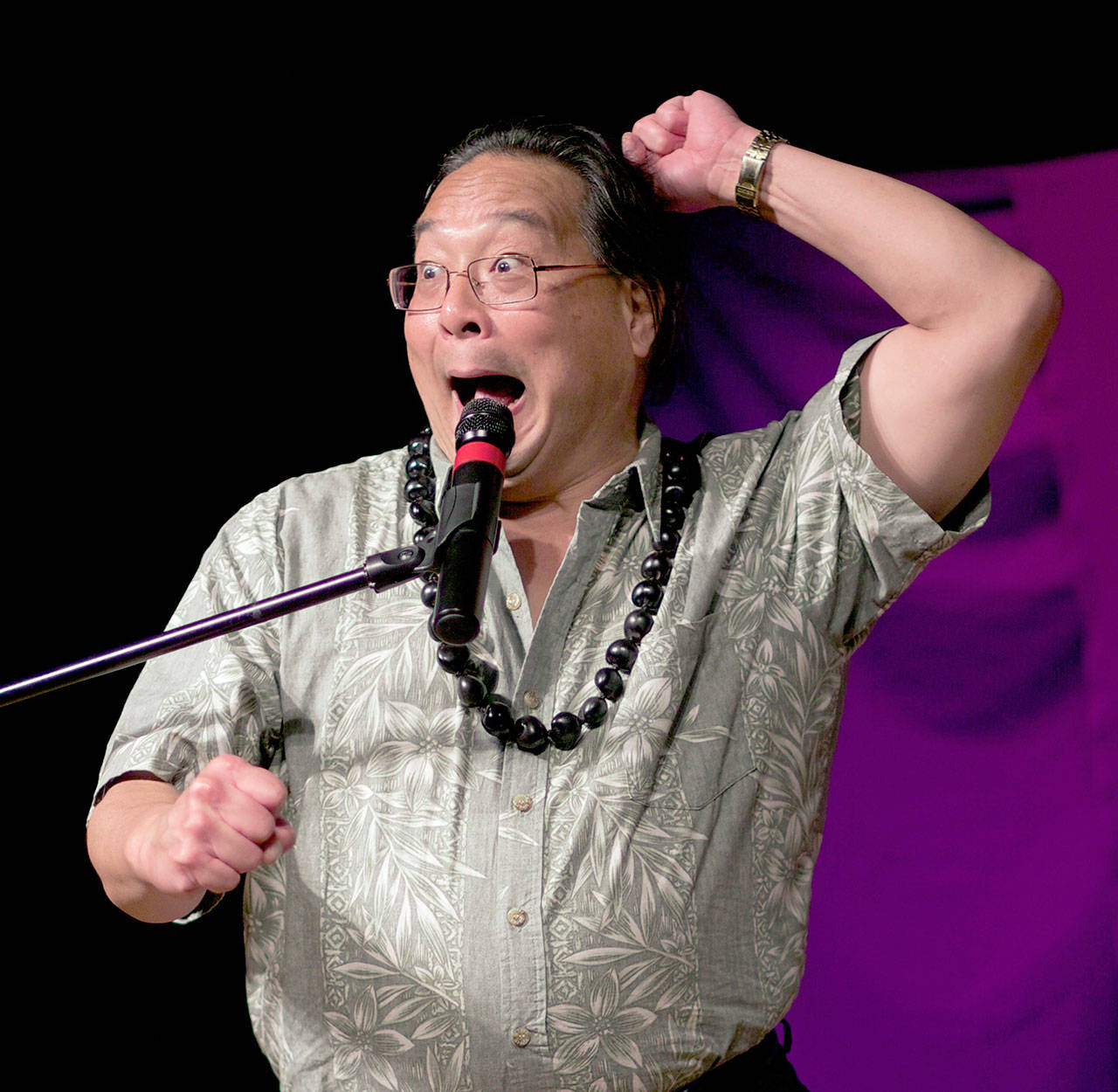 Folk teller Alton Chung will be one of the featured tellers at the 23rd annual Forest Storytelling Festival today through Sunday at Peninsula College, 1502 E. Lauridsen Blvd. (Mark Shingenaga)