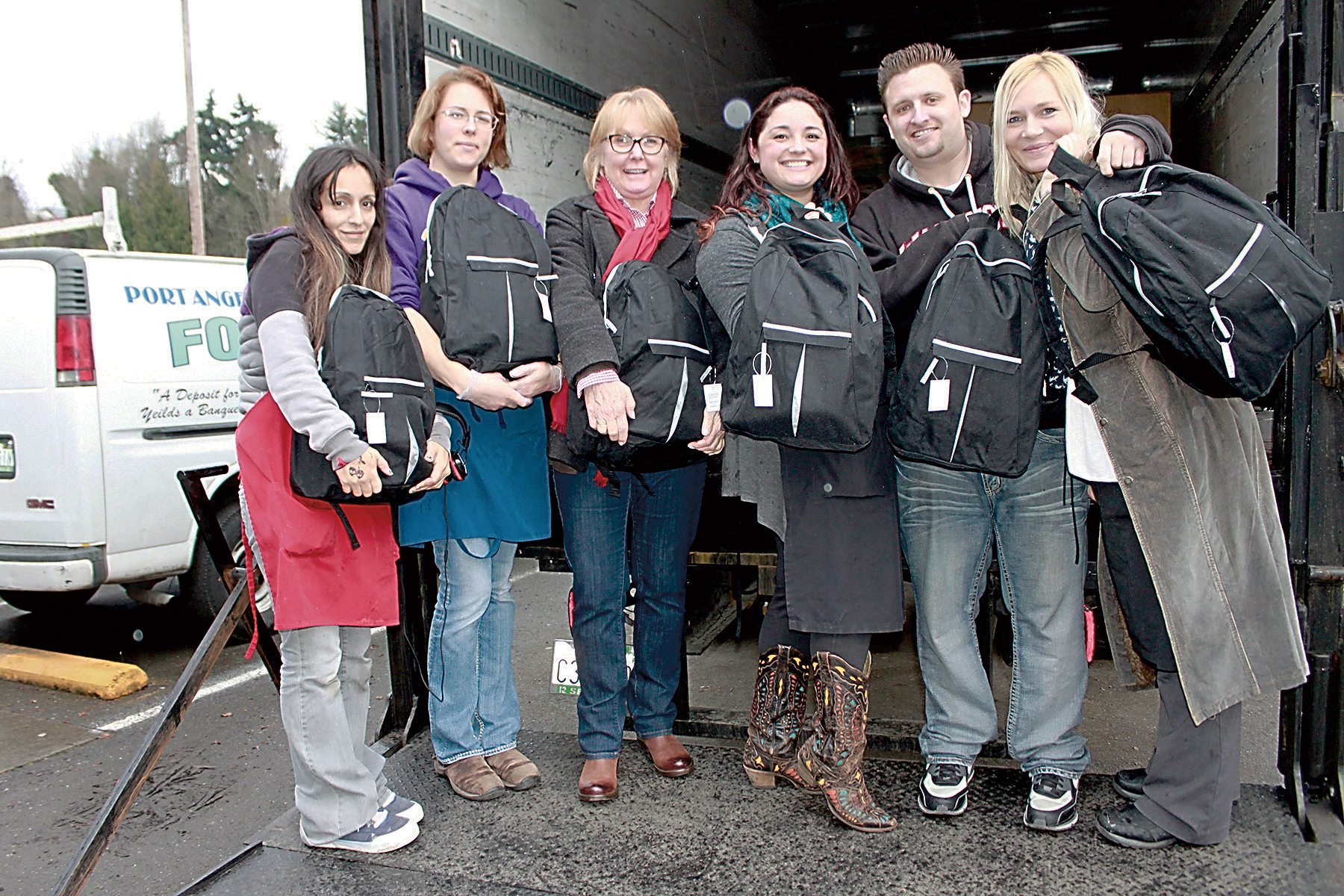 Presenting a few Holiday Backpacks from Northwest Harvest are