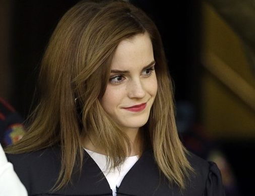 Actress Emma Watson. After slipping from the top of the most popular baby names six years ago