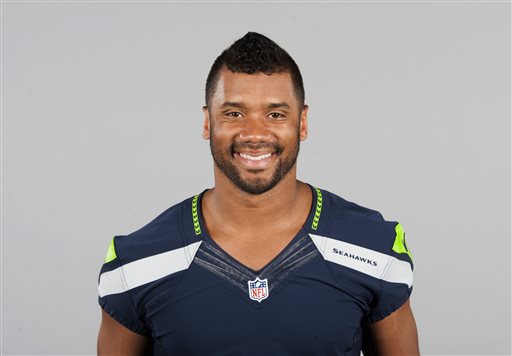 Russell Wilson Seattle Seahawks via The Associaed Press