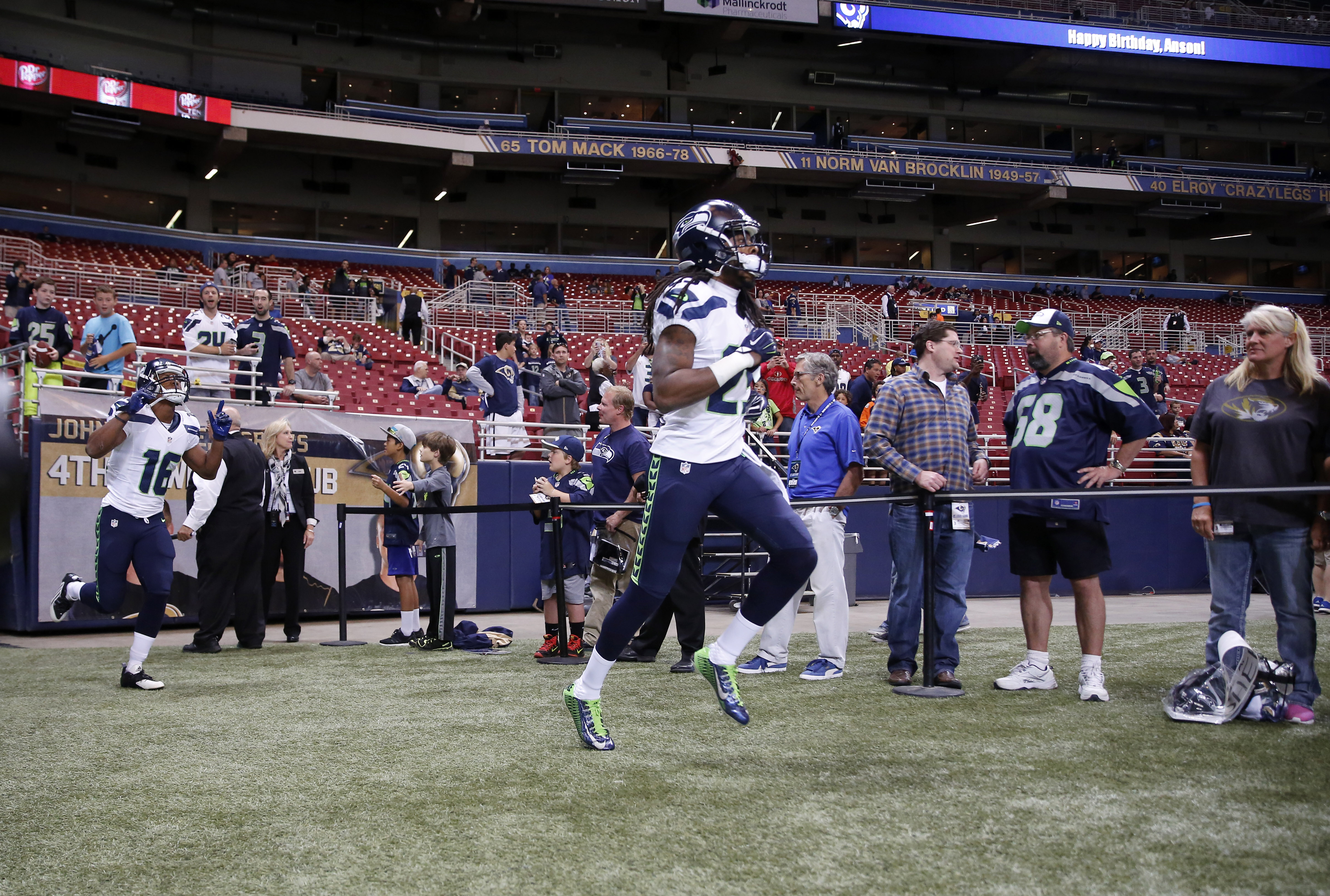 Seattle Seahawks cornerback Richard Sherman