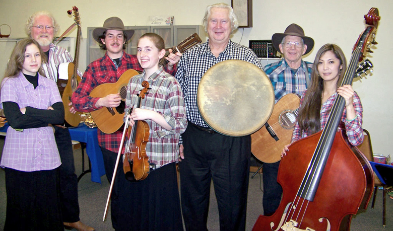 The Powerhouse band — from left