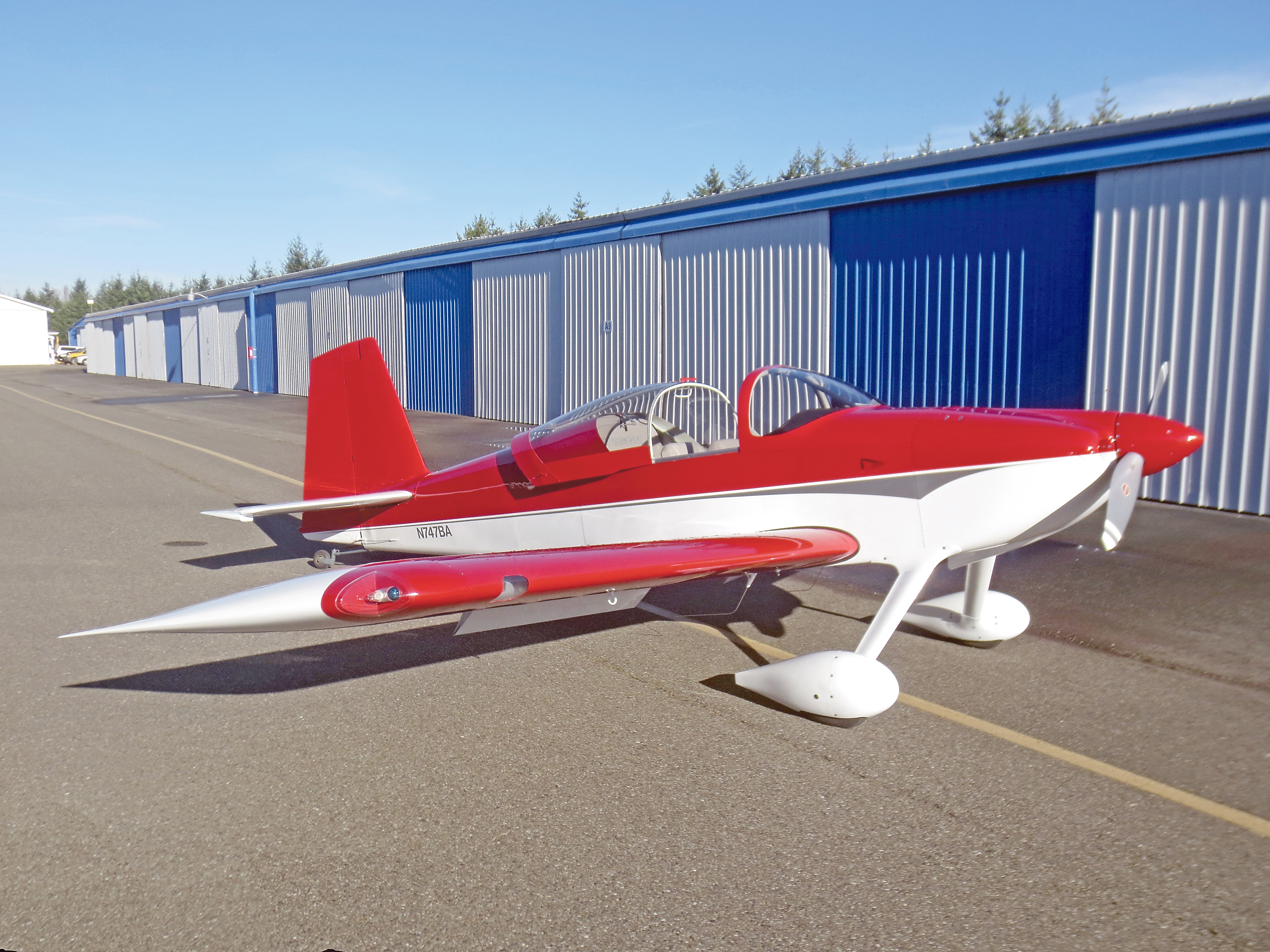 The kit plane that is missing from Tacoma Narrows Airport. (www.Kitplanes2.com)