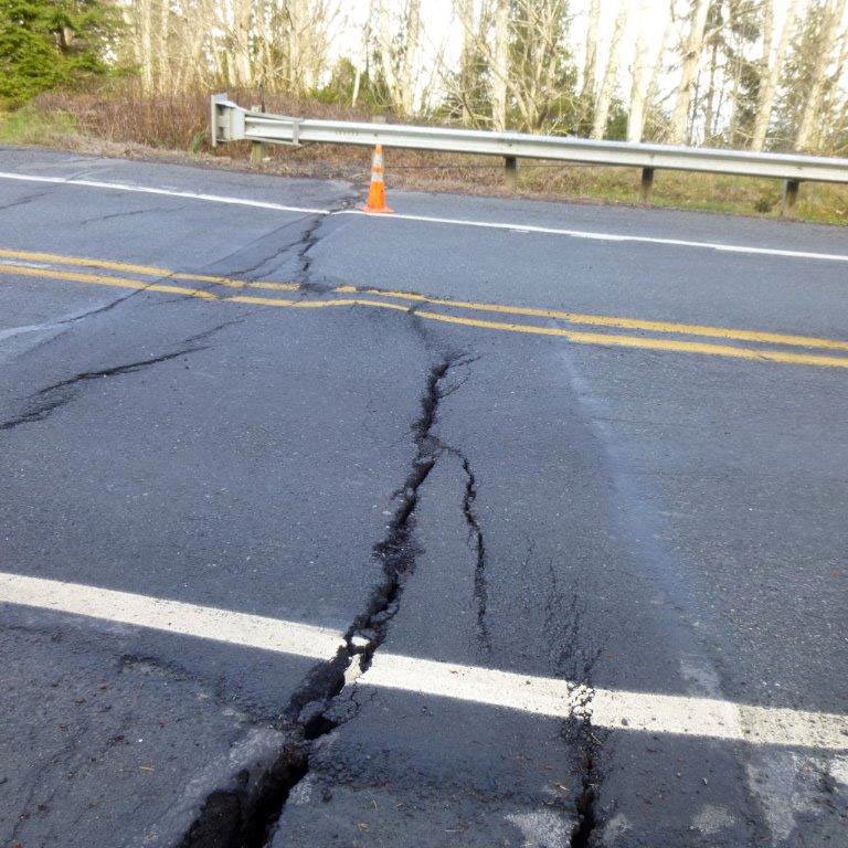 The state Department of Transportation has reduced the speed limit on state Highway 112 at milepost 36.2 due to slide activity. (Department of Transportation)