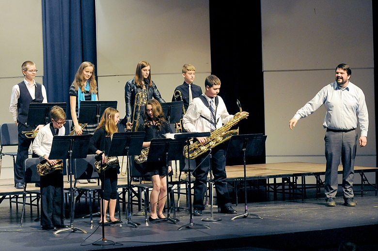 The Forks Junior-Senior High School Jazz Band