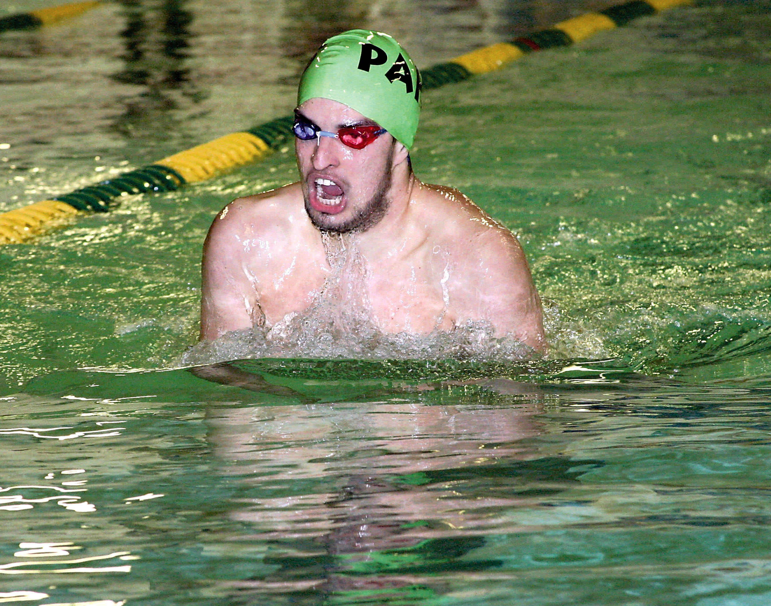 Port Angeles' John Macias will compete in two relays and two individual events at the state meet. (Patti Reifenstahl)