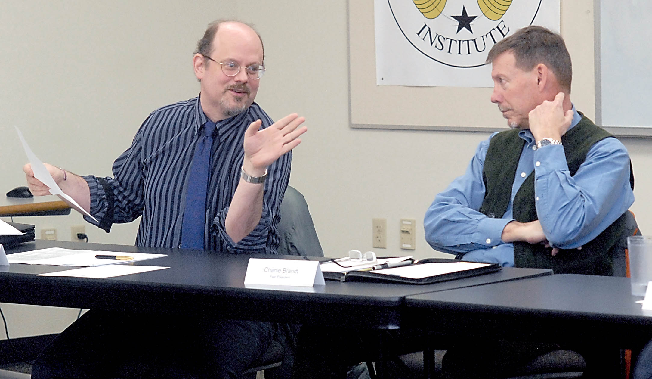 Clallam County Economic Development Council member Rod Fleck