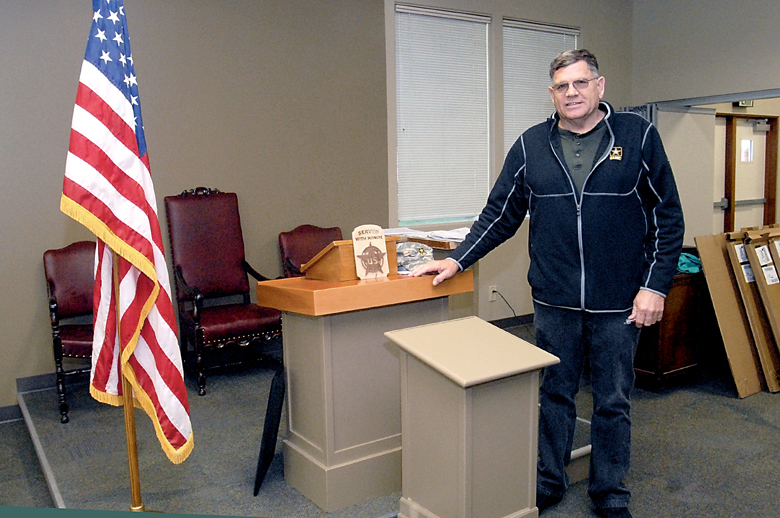 Army veteran Norman Goodin of Port Angeles will be a featured speaker during Saturday's ceremony at the Clallam County Veterans Center in Port Angeles. (Keith Thorpe/Peninsula Daily News)