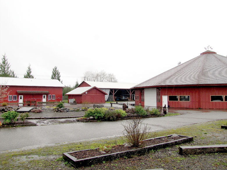 The Quileute tribe purchased 110 Business Park in January and renamed it the Kit.la Center. ()