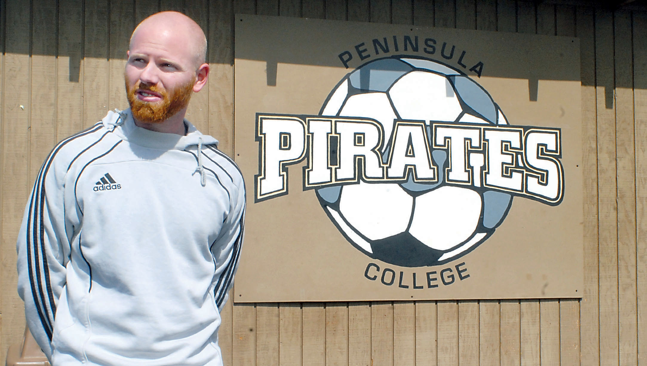 Cale Rodriguez has spent much of the past month on the recruiting trail after being named as Peninsula College's new men's soccer head coach in March. (Keith Thorpe/Peninsula Daily News)