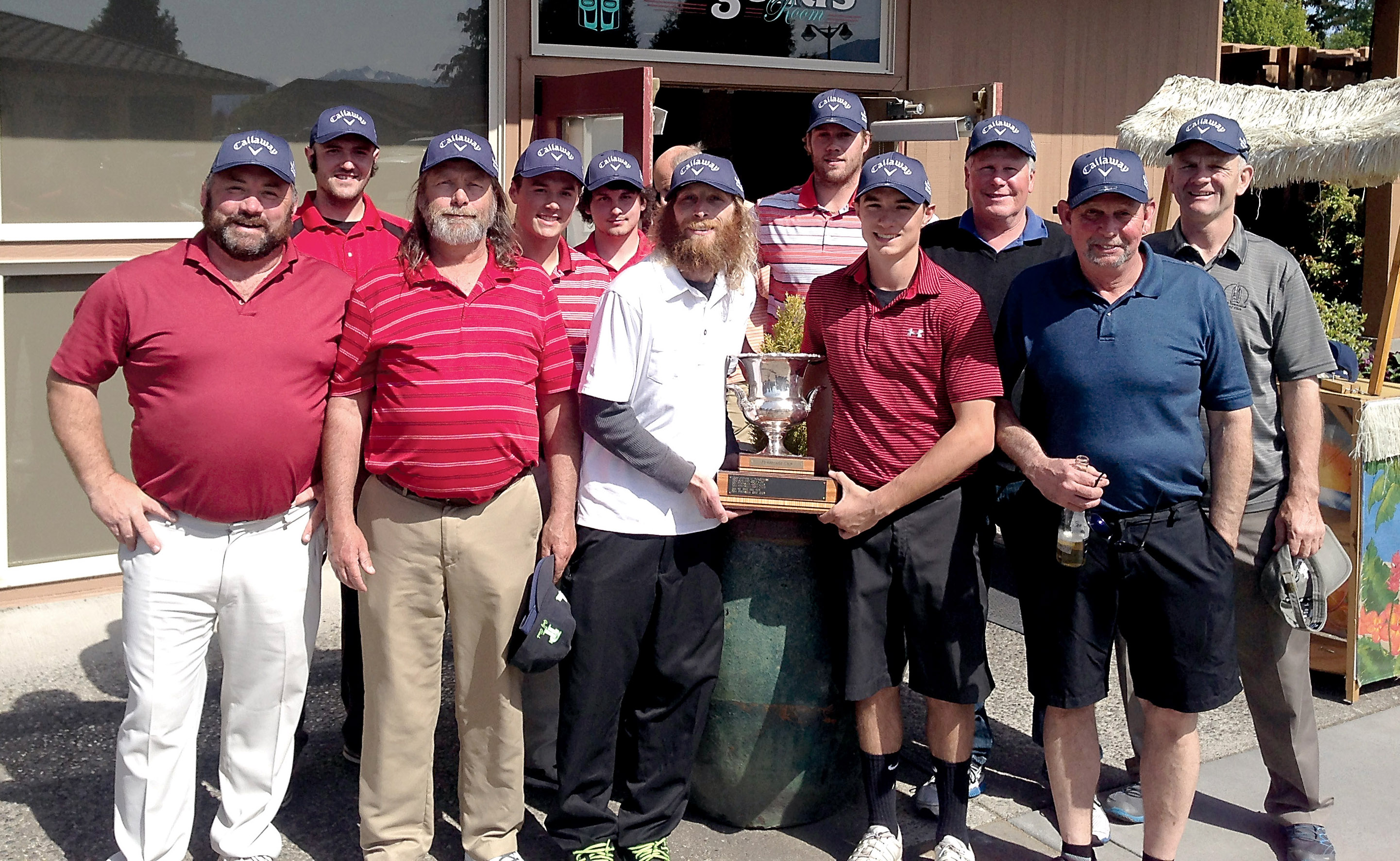 Port Townsend Golf Club claimed the seventh annual Peninsula Cup with an eight-stroke victory over host Cedars at Dungeness on Sunday. Team members are