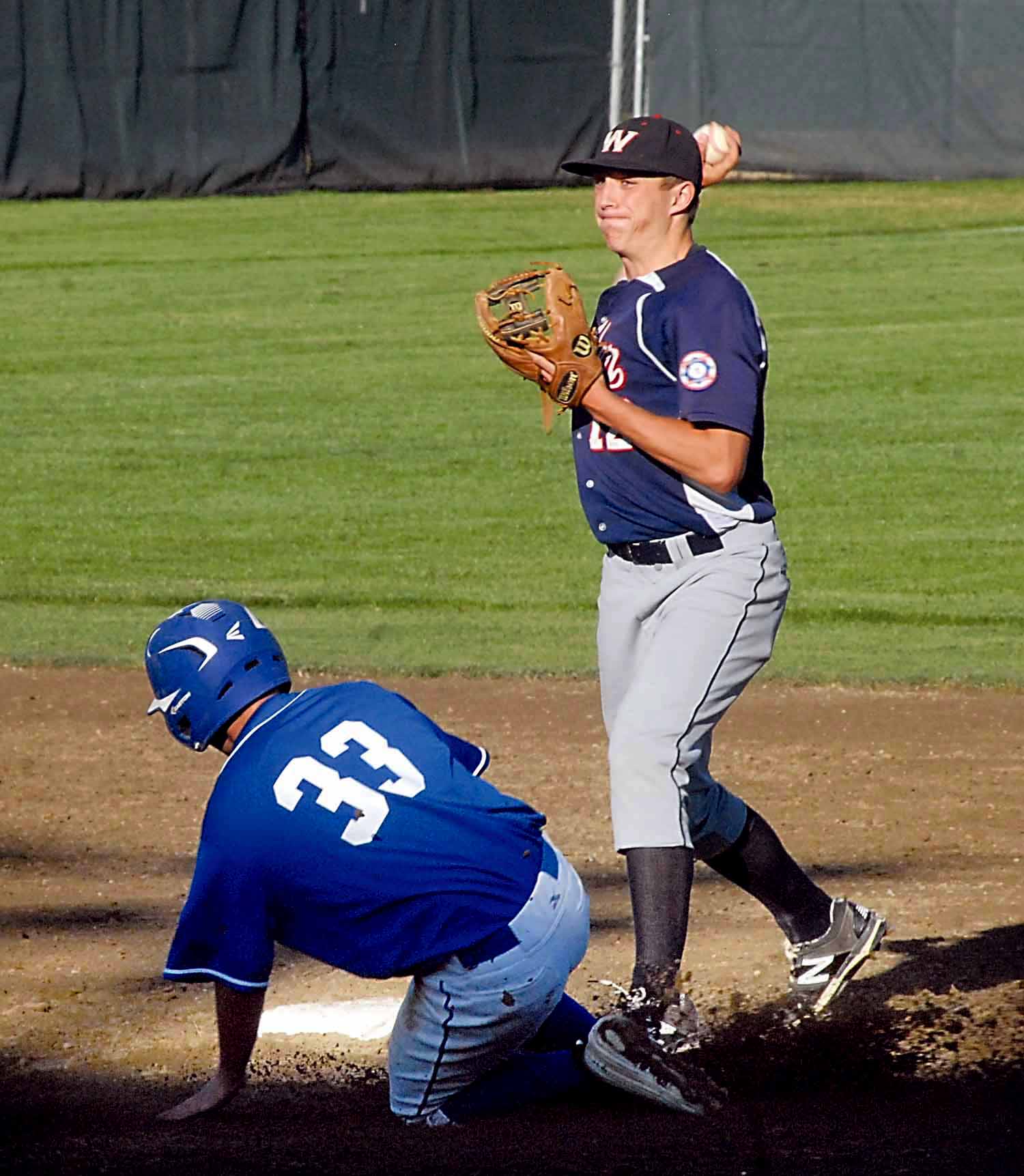 Wilder second baseman Evan Hurn