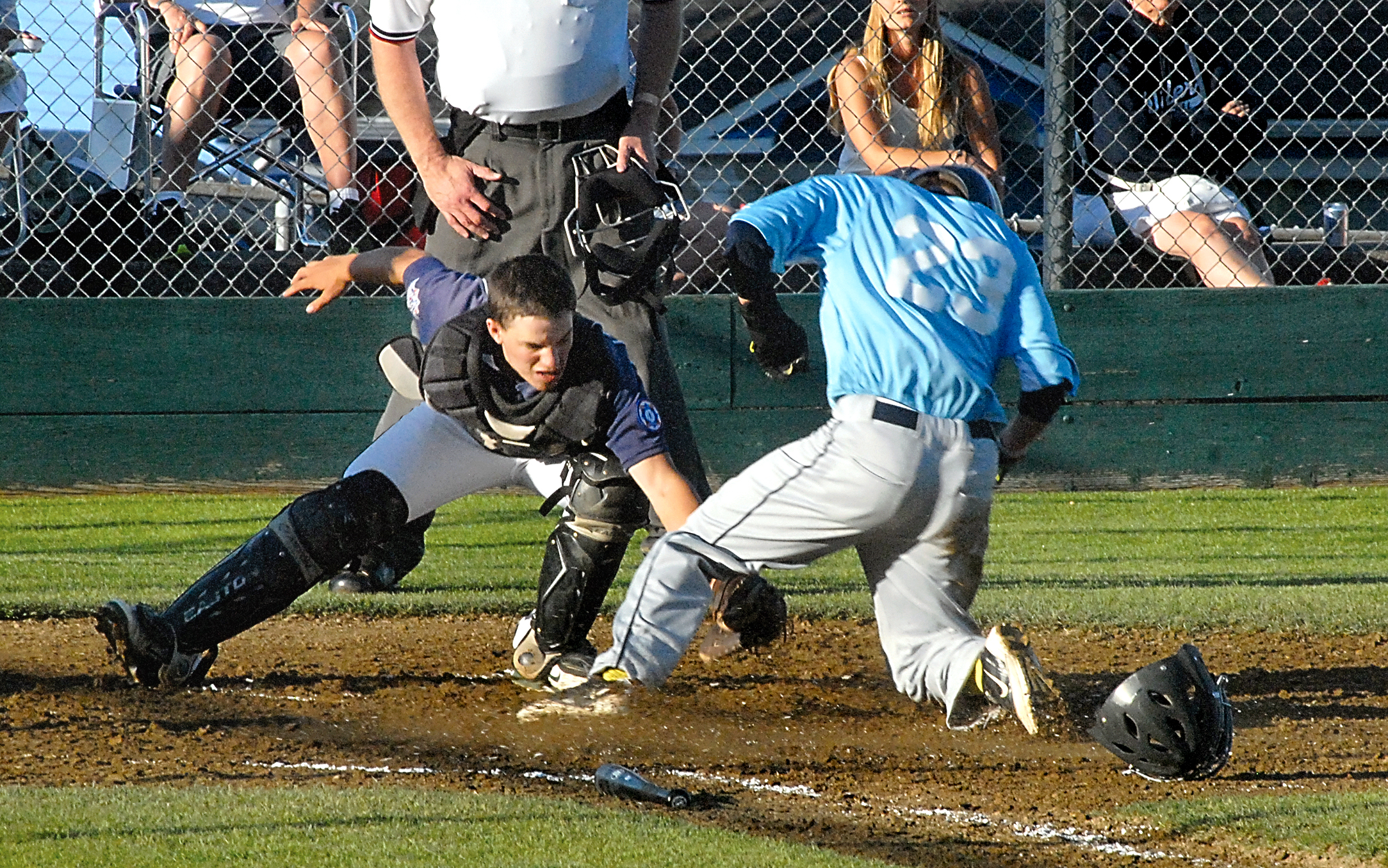 Wilder catcher Ricky Crawford