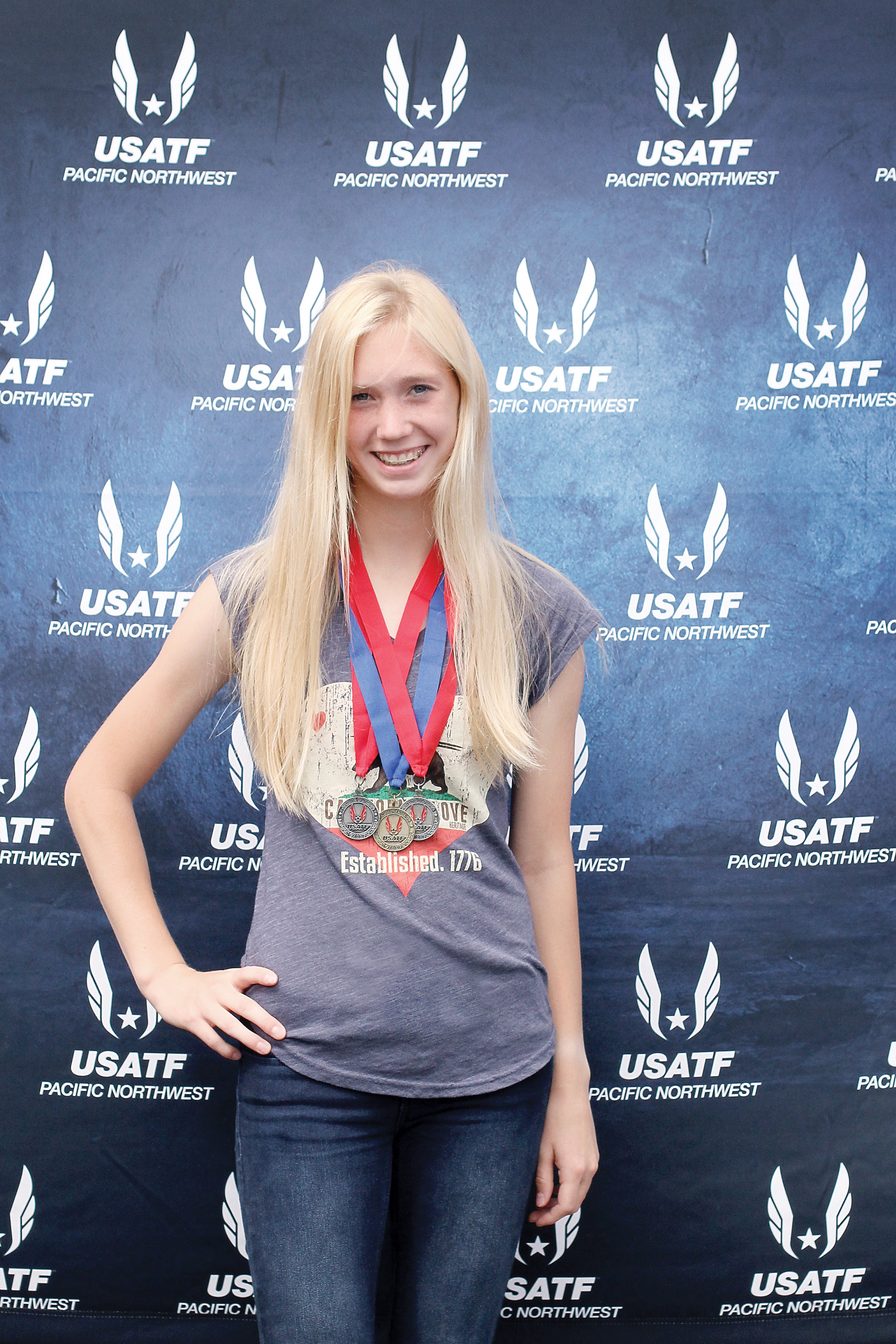 Gracie Long will compete in U.S. Track & Field's Junior Olympic National Championship meet in Sacramento