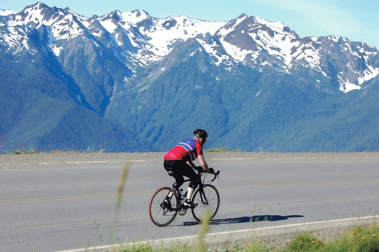 Cyclists in the annual Ride the Hurricane in Olympic National Park will ascend at 7 a.m. Sunday from Port Angeles or Heart o' the Hills Campground. Russ Veenema