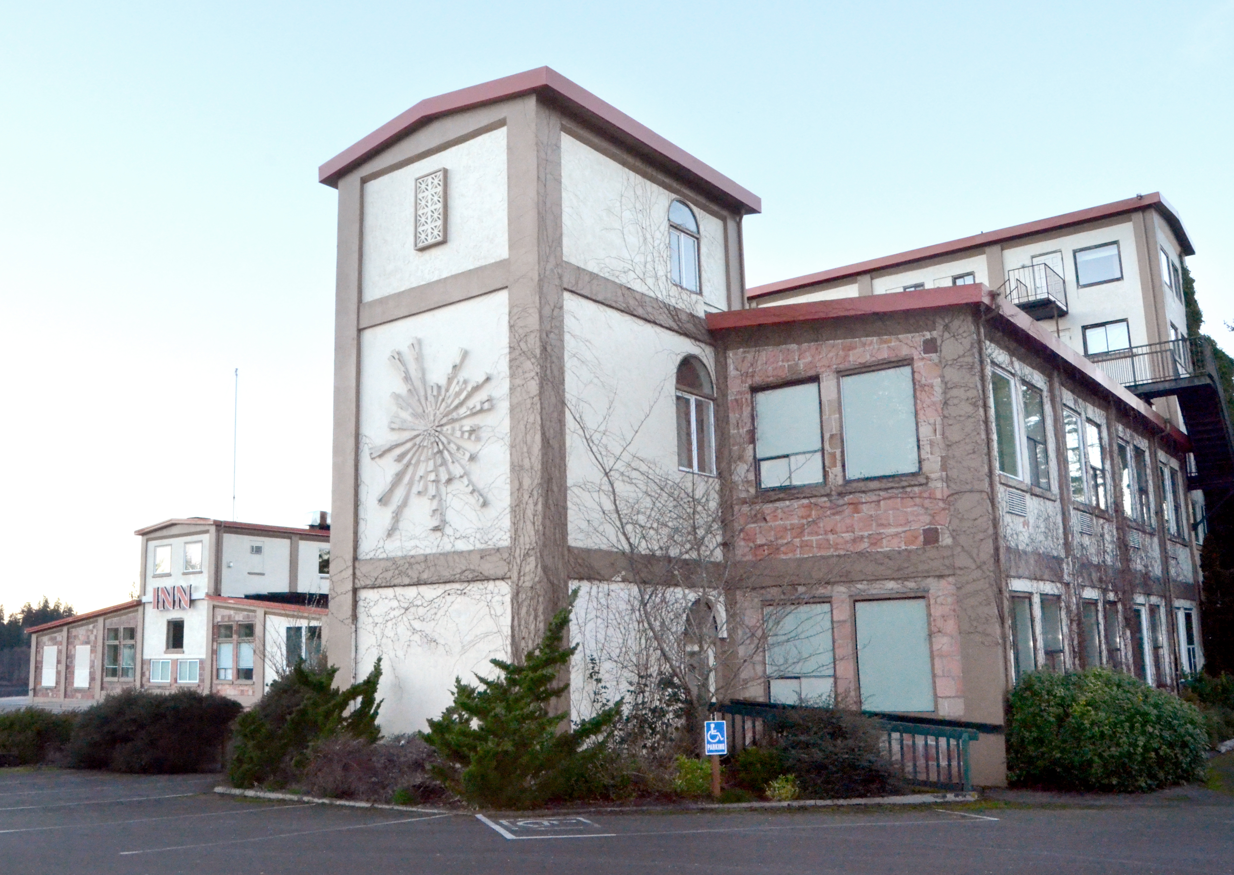 This portion of the former Inn at Port Hadlock will be used for housing and training for Jefferson County's low-income population. —Photo by Charlie Bermant/Peninsula Daily News ()