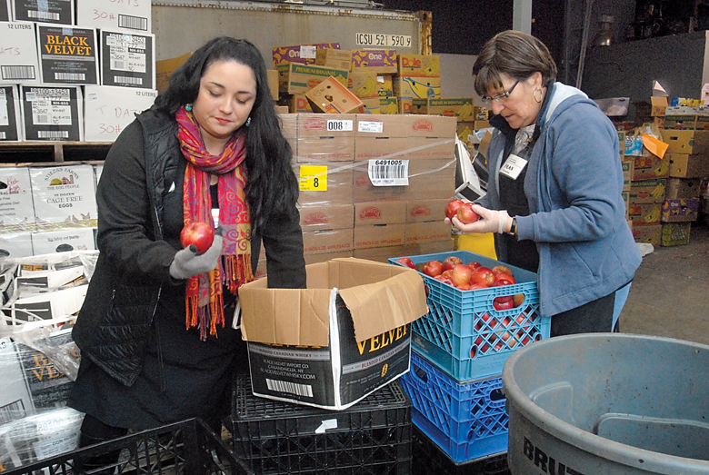 Port Angeles Food Bank Executive Director Jessica Hernandez