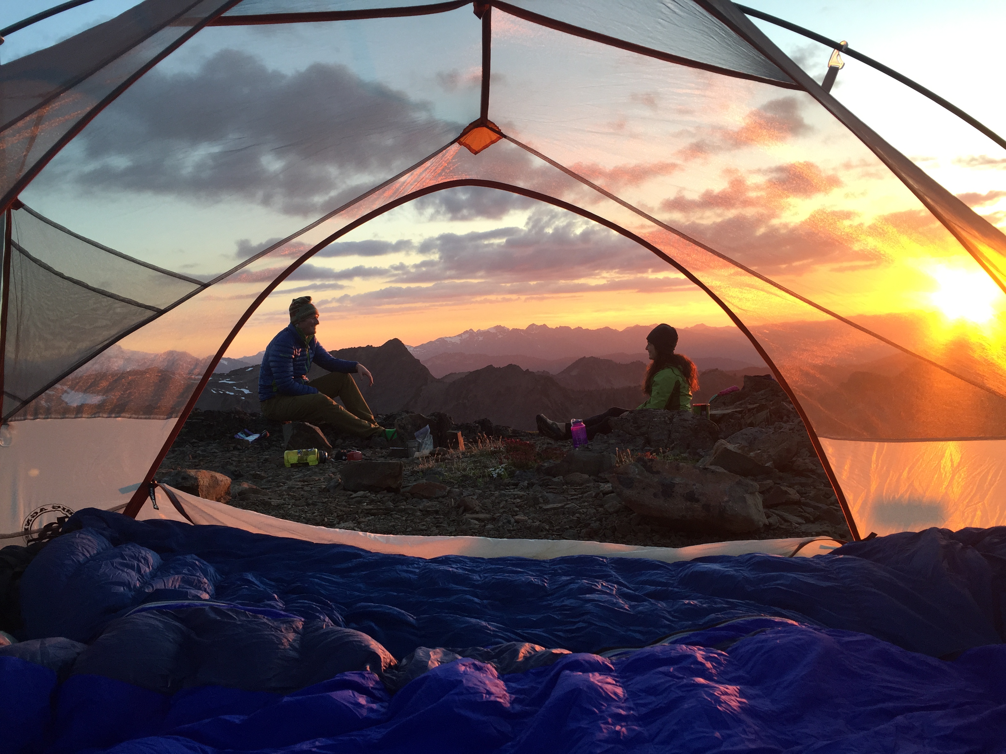 The 2015 Northwest Exposure Photo Contest grand prize-winning photo of a sunset in the Olympic Mountains was taken by Quade Sheehan