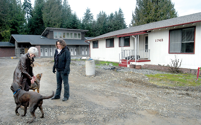 Olympic Peninsula Humane Society board member Linda Crow