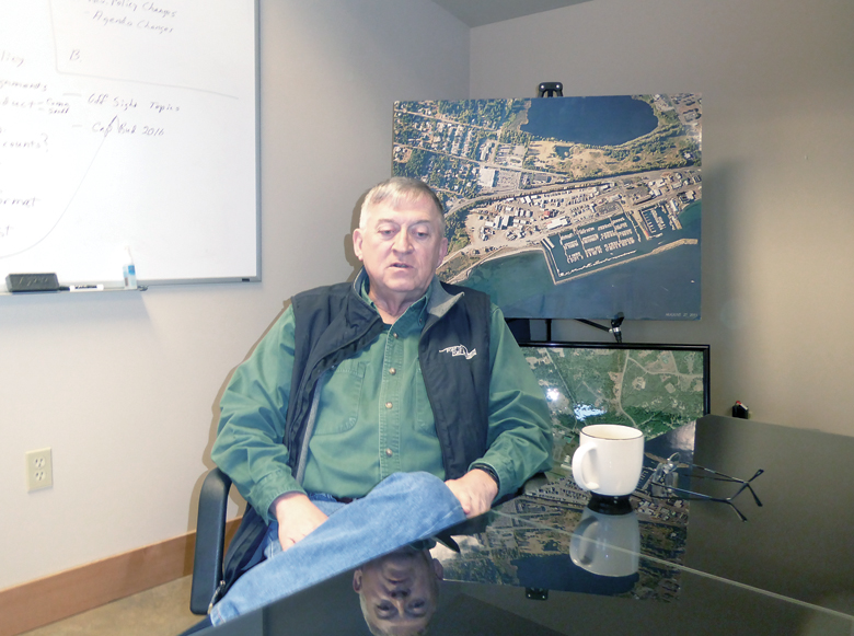 Port of Port Townsend Executive Director Larry Crockett has announced his retirement