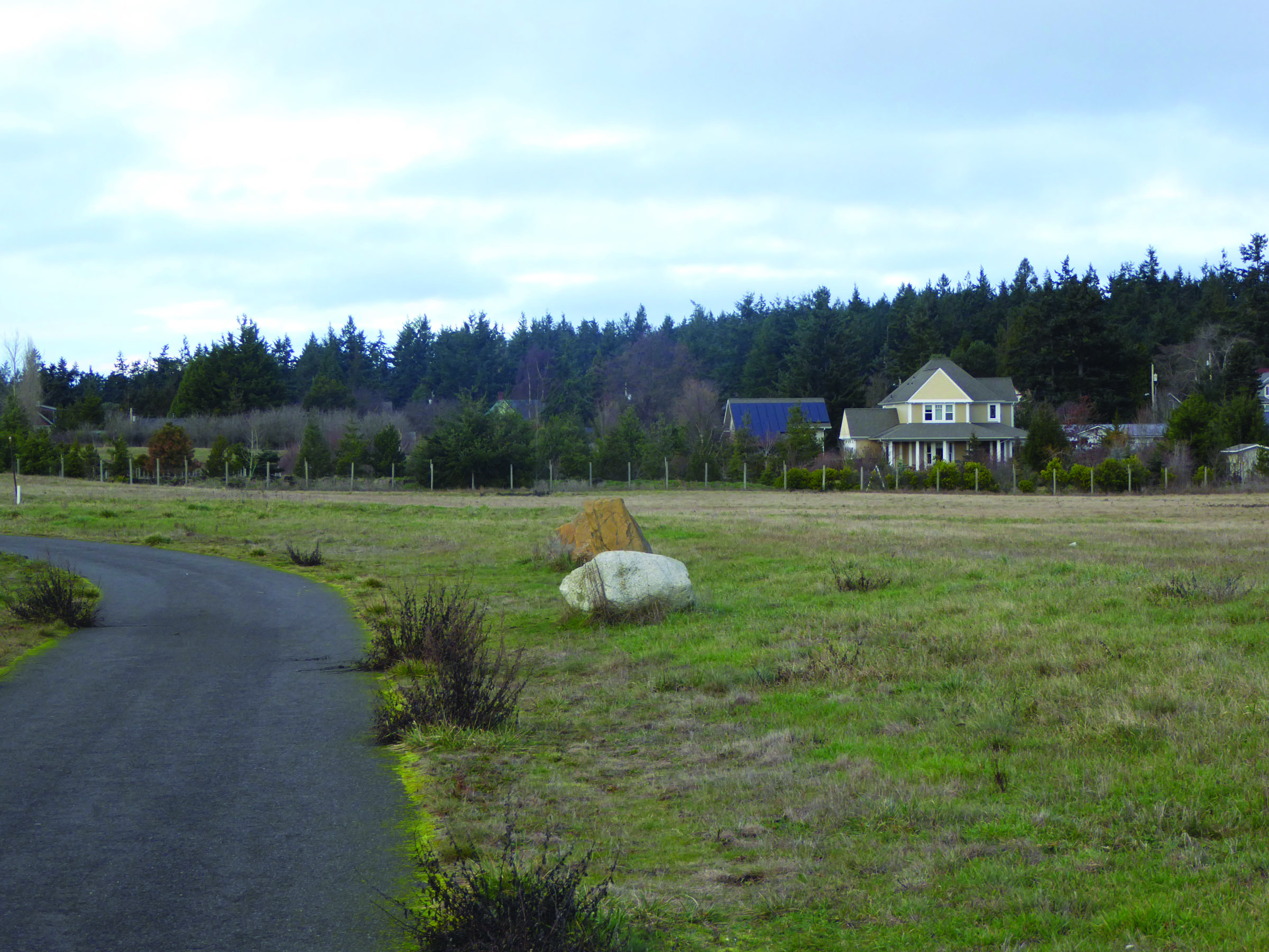 A 6.5-acre field adjacent to F Street in Port Townsend is the future site of Quimper Village