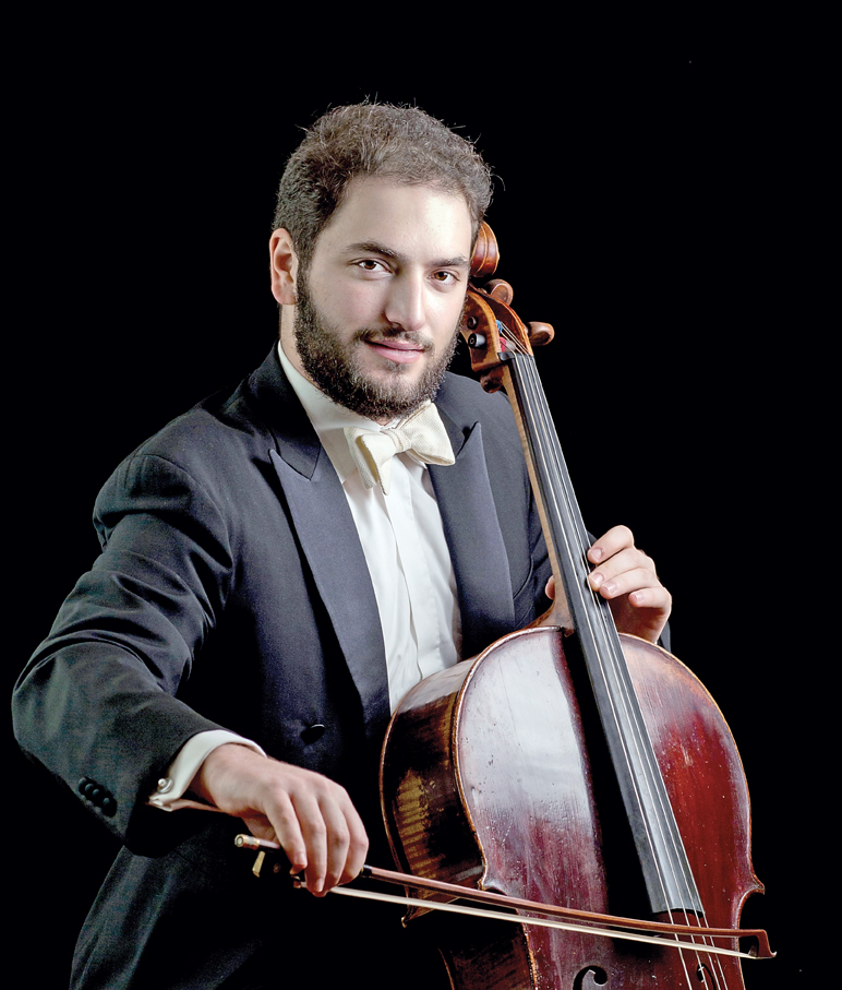 Renowned cellist Julian Schwarz is featured during Saturday night's Concert No. 3 by the Port Angeles Symphony in the Port Angeles High School Auditorium